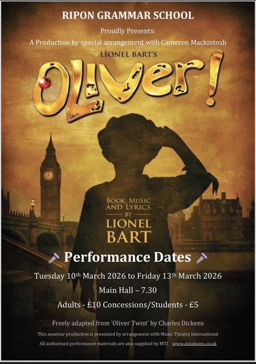 Ripon Grammar School Music Department tweet media