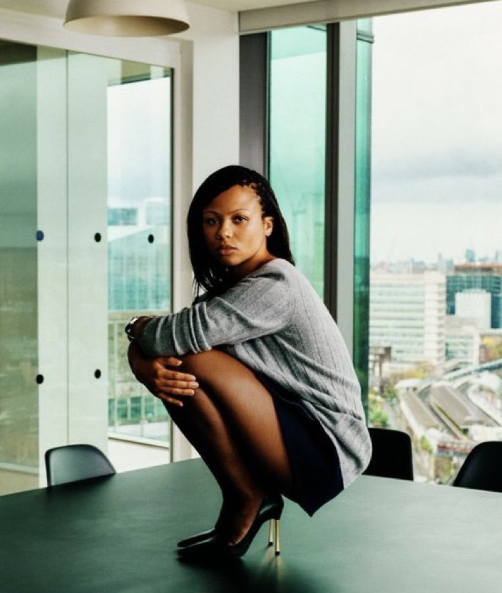 Myha’la and her consistent “let’s stand on a table” slay