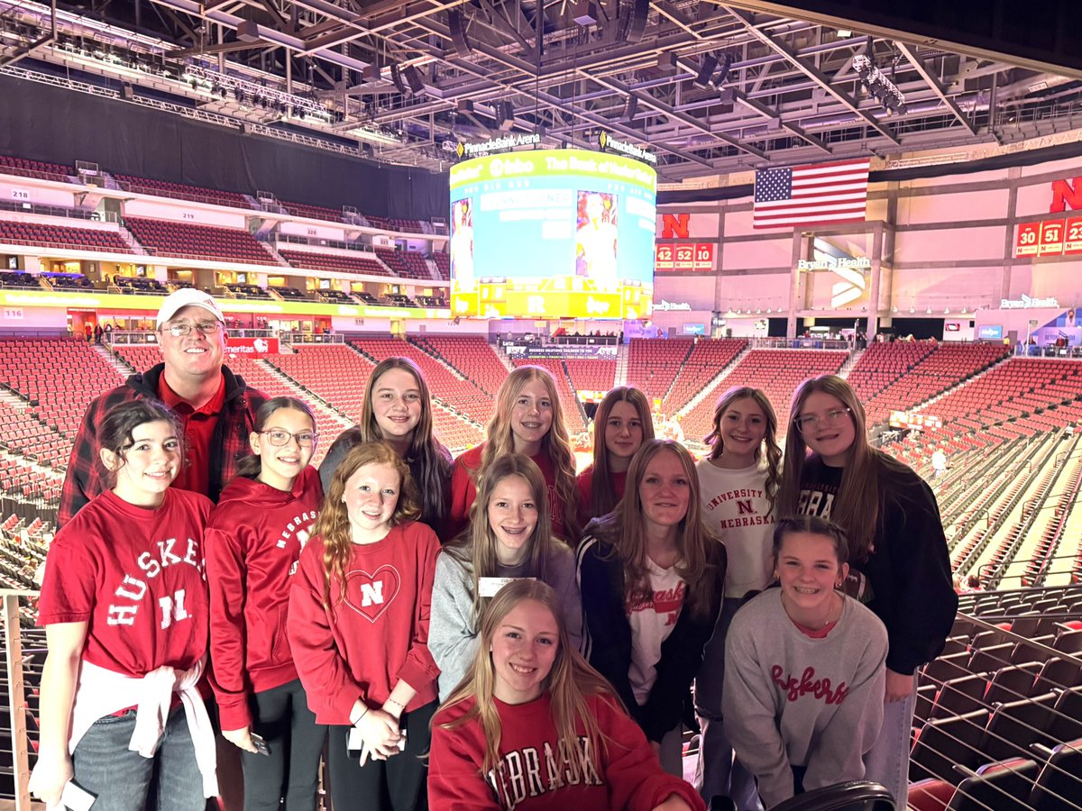 jcniel45's tweet photo. Let’s go Huskers! Thanks Coach @RyanDickeyCCDad for organizing this team 🏀 outing #cccougars https://t.co/1d8BINRYZH