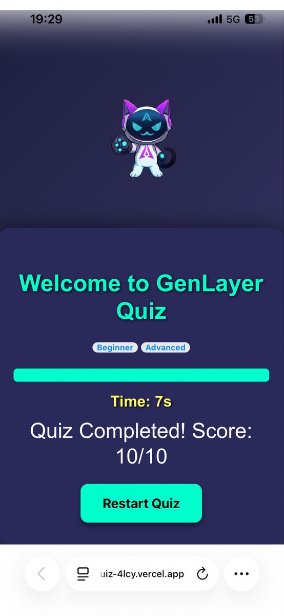 Genfrens try this community quiz tool out 🔥 
It contains GenLayer basics you should know as a true genfren