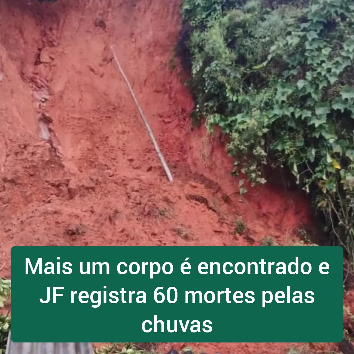 Com atualização na manhã de hoje, os socorristas encontraram mais um corpo soterrado pela tragédia dessa semana e, com isso, Juiz de Fora passa a totalizar 60 mortes, 8.584 desabrigados ou desalojados e 2.367 ocorrências na Defesa Civil.