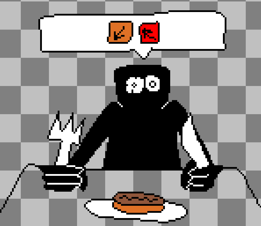 ZeroKizo's tweet photo. @shmyp_ko 1 nothing burger please https://t.co/hScck92YJa