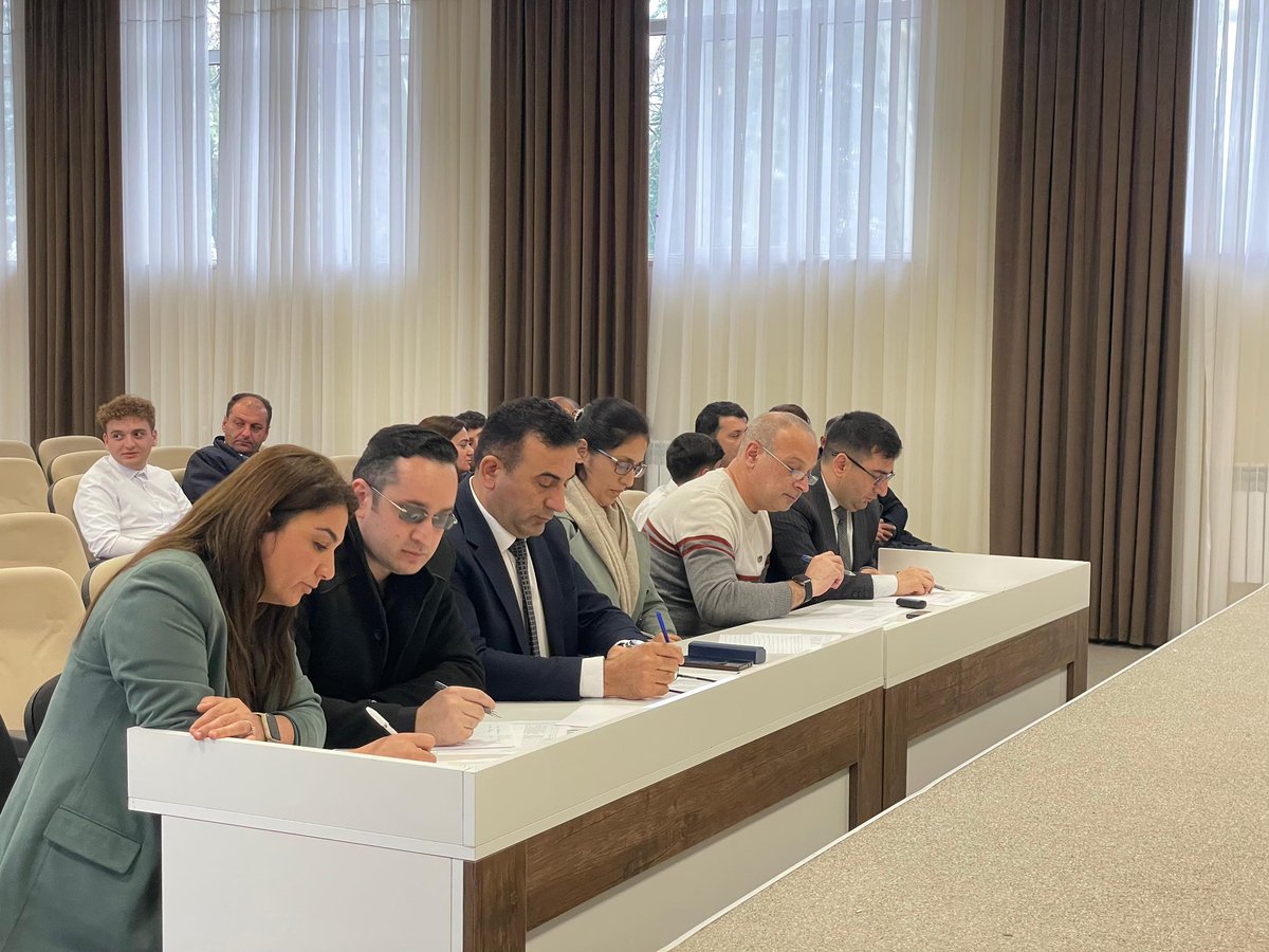 "Ən yaxşı təqdimat" müsabiqəsinin rayon (şəhər) mərhələsi keçirilib. 

Ətraflı məlumat üçün linkə keçid edin 🔗 facebook.com/share/p/1DyPPS…