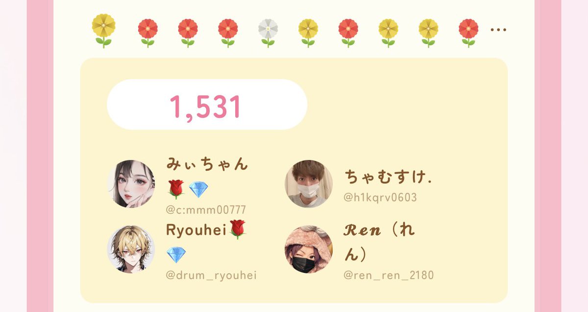 miichanchan000's tweet photo. 👑✧*。👑✧*。👑✧*。
🩷さすがです🩷見事な連携( ◜ᴗ¯)🤝🏻(¯ᴗ◝ )🩷
#teamM 一致団結してくれる姿。目頭熱くなる。
みんなに感謝です。 https://t.co/0BAGsfKAfg