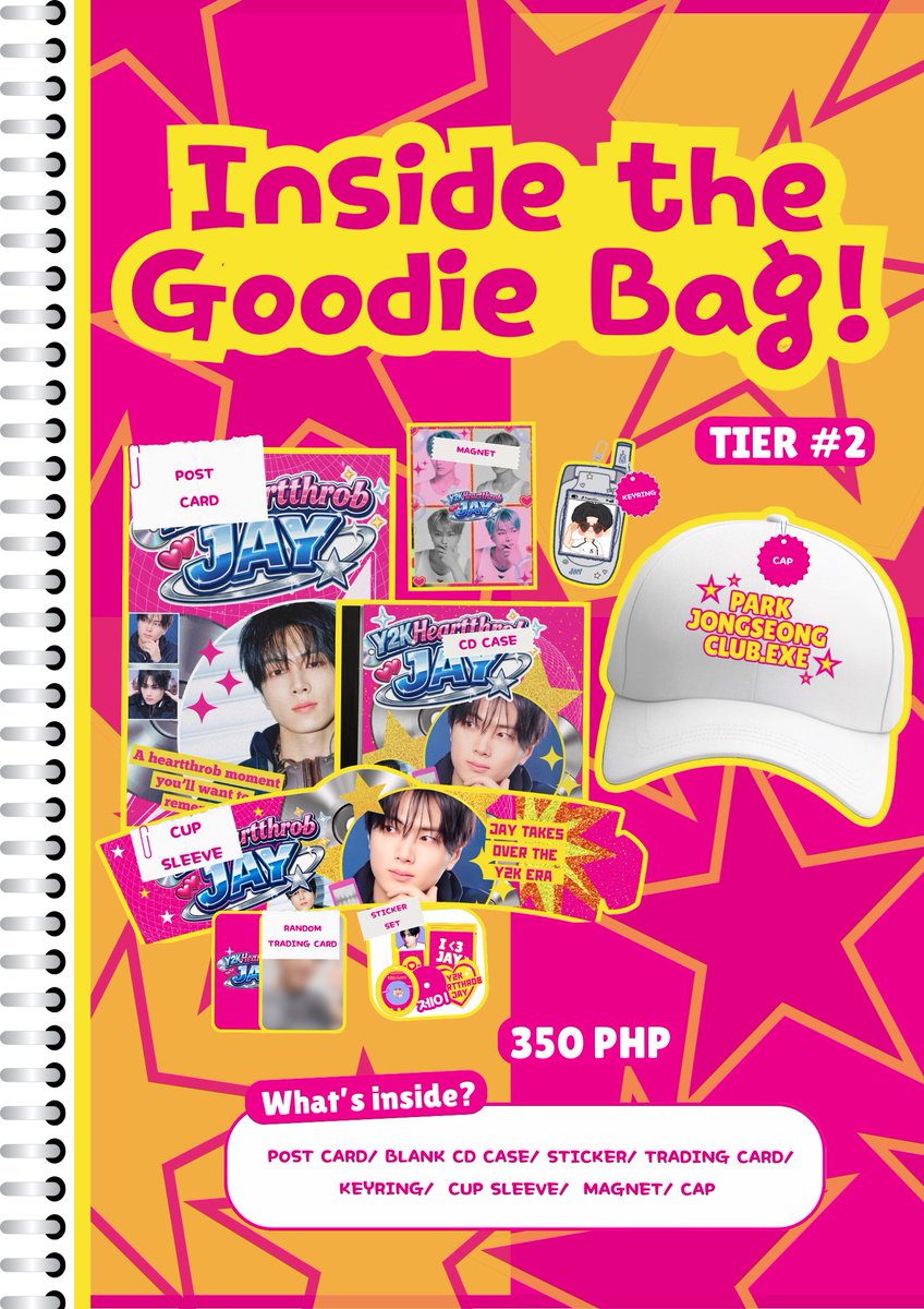 sunshinenoonoo_'s tweet photo. 👀💿 SNEAK PEEK: GOODIE BAG EDITION

We weren’t supposed to show this but… oops 😏

Here’s a taste of what’s inside your Y2K Heartthrob: Jay kit

Yes, your room is about to implode with Y2K vibes.
Yes, you need it.
Yes, registration drops March 1 || 6PM 😎💿✨

#Y2KHeartthrobJay https://t.co/ATZALLYFon