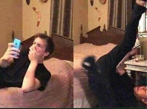 สภาพหลังคุณทีน่าส่งเสียงพี่ซาซากิกับเมี้ยจังมาให้ฟัง