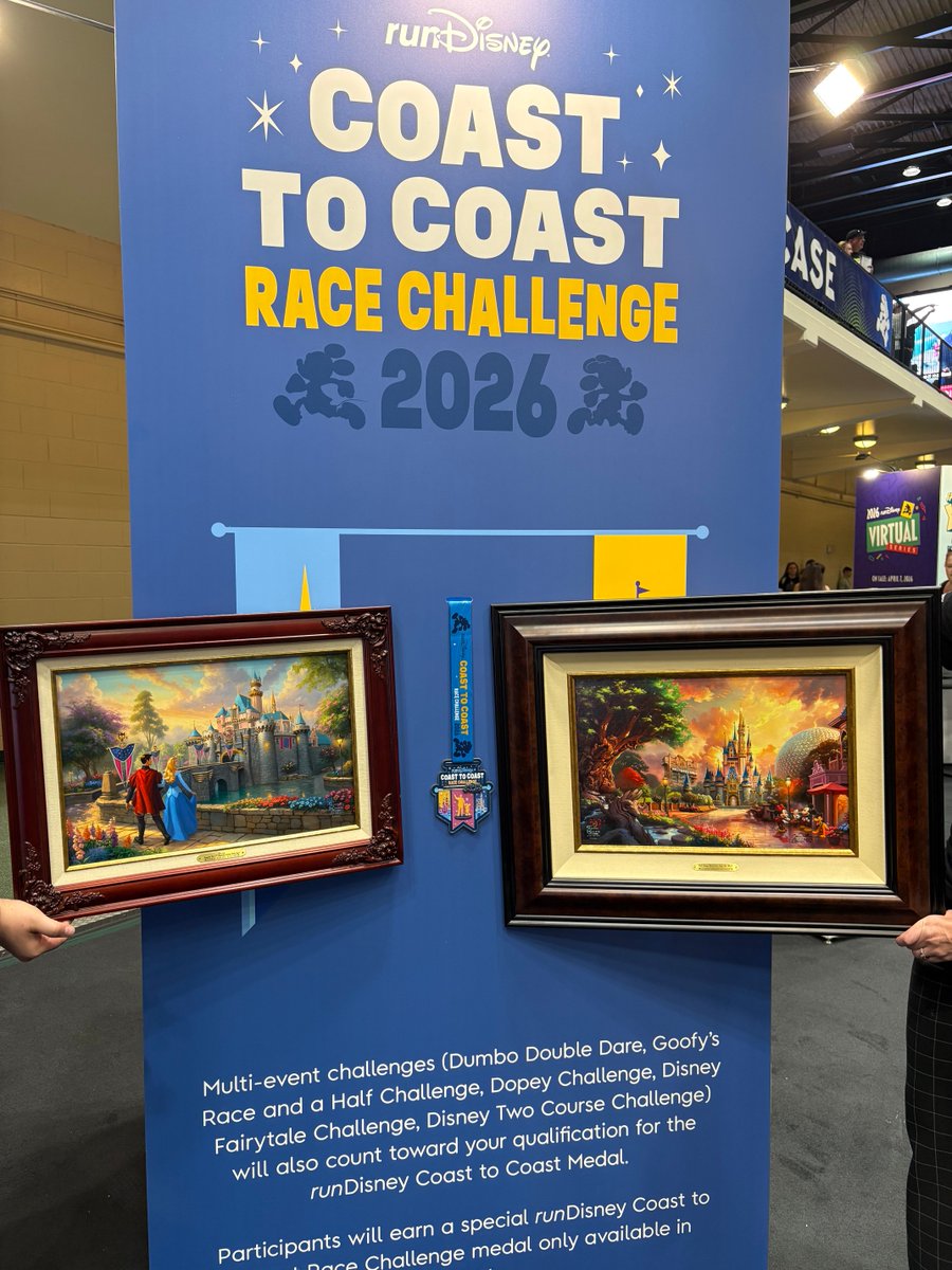 It's the last day to shop exclusive Disney Art to commemorate your extraordinary accomplishments this weekend! Visit Booth #121 before the Expo ends at 3pm!

Expo Event Hub: eventhub.shop/2026-disney-pr…