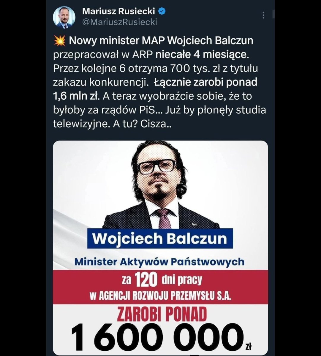 jakubiak_marek's tweet photo. Ja nikomu pieniędzy nie liczę. Ale jeżeli to jest prawda, to jestem zbulwersowany. https://t.co/f0ejFIFYvY