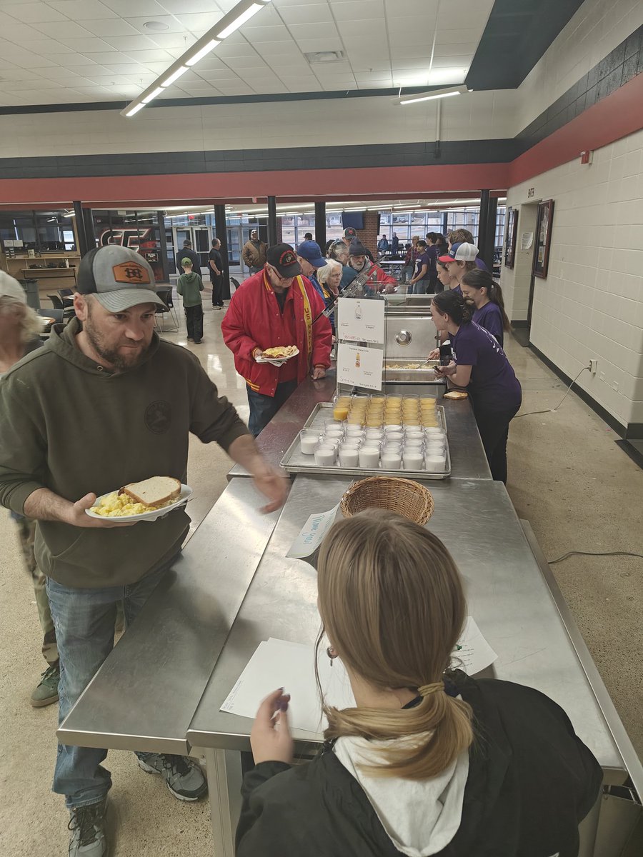 Breakfast is served!!!!!