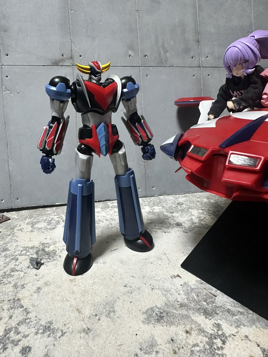 スペイザーは先に組み立てたのに、買ってからまだ開封してなかった