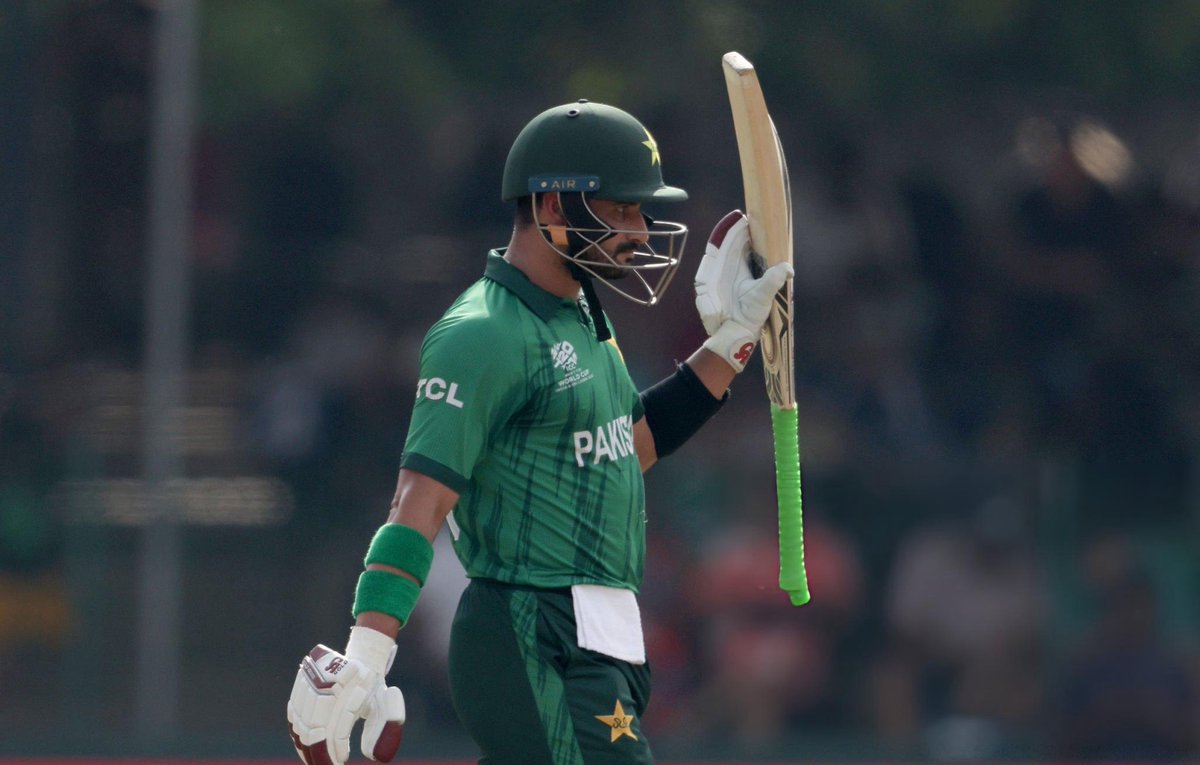 RECORD FOR SAHIBZADA FARHAN 

Sahibzada Farhan has now MORE RUNS than Virat Kohli in a single edition of a T20 World Cup.