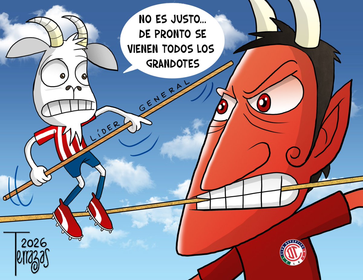 Ahora sí empieza lo bueno para Chivas. ¿O lo malo? 🤔🧐🔴⚪️

🎨#ElHumorDeTerrazas por <a href="/juanterrazas/">JUAN TERRAZAS</a>  

👉 elesto.mx/4u00nwH