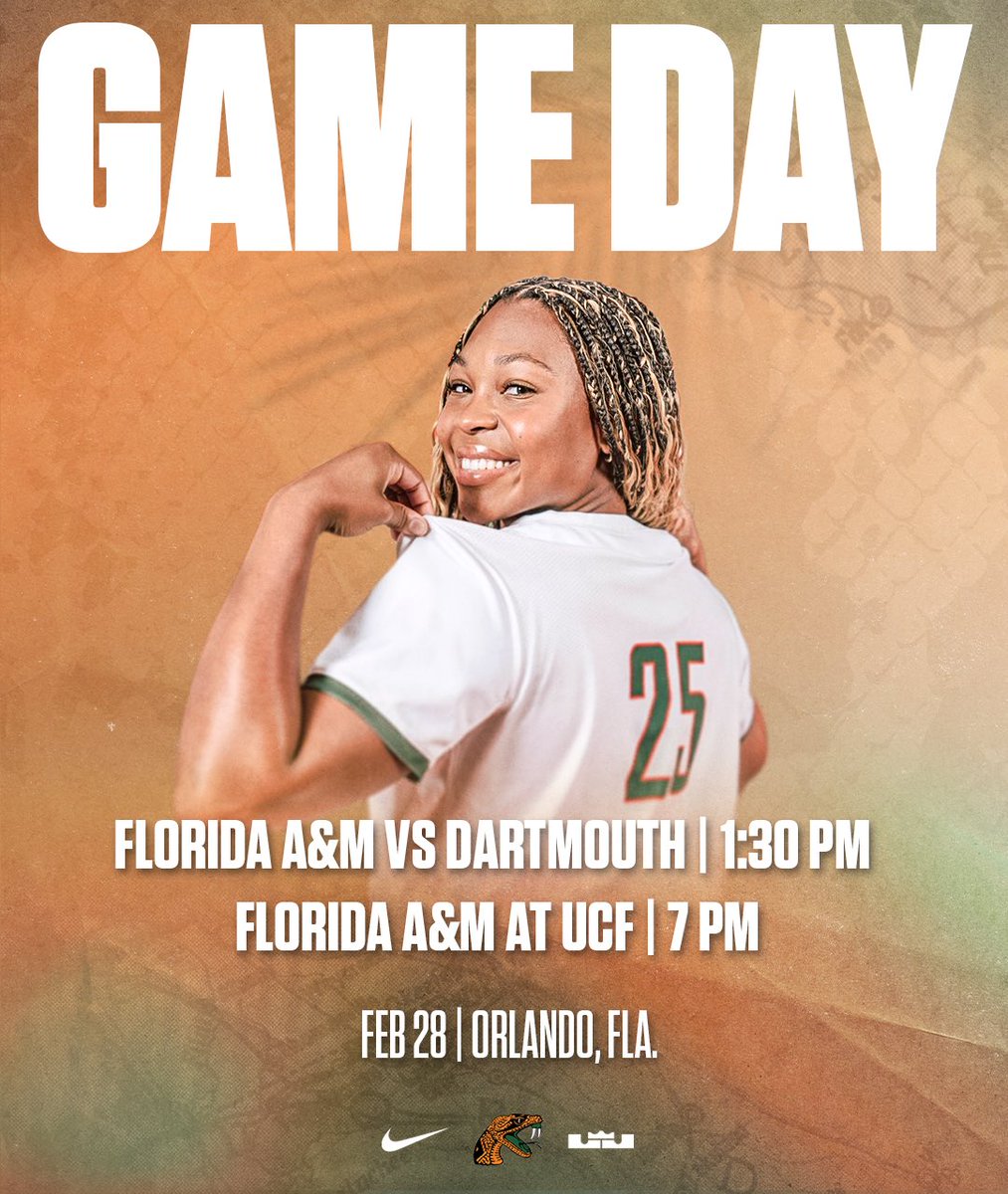 🐍🥎 GAME DAY IN ORLANDO 🥎🐍

It’s a doubleheader Saturday for the Rattlers!

🆚 Dartmouth | 1:30 PM
🆚 UCF | 7:00 PM
📍 Orlando, Fla.

Business trip. Two opportunities. Same mission.

Let’s get to work. #FangsUp
