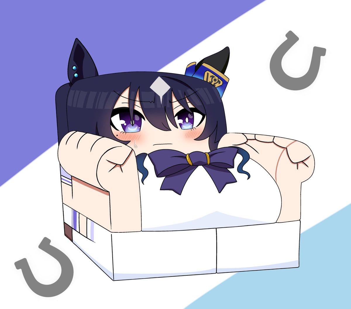 flambechoco's tweet photo. skeb納品しました。
色塗り途中でそのままになって、完成が遅くなってしまい申し訳ありませんでした！！｡ﾟ(ﾟ´Д｀ﾟ)ﾟ｡ https://t.co/GvOriOepV5