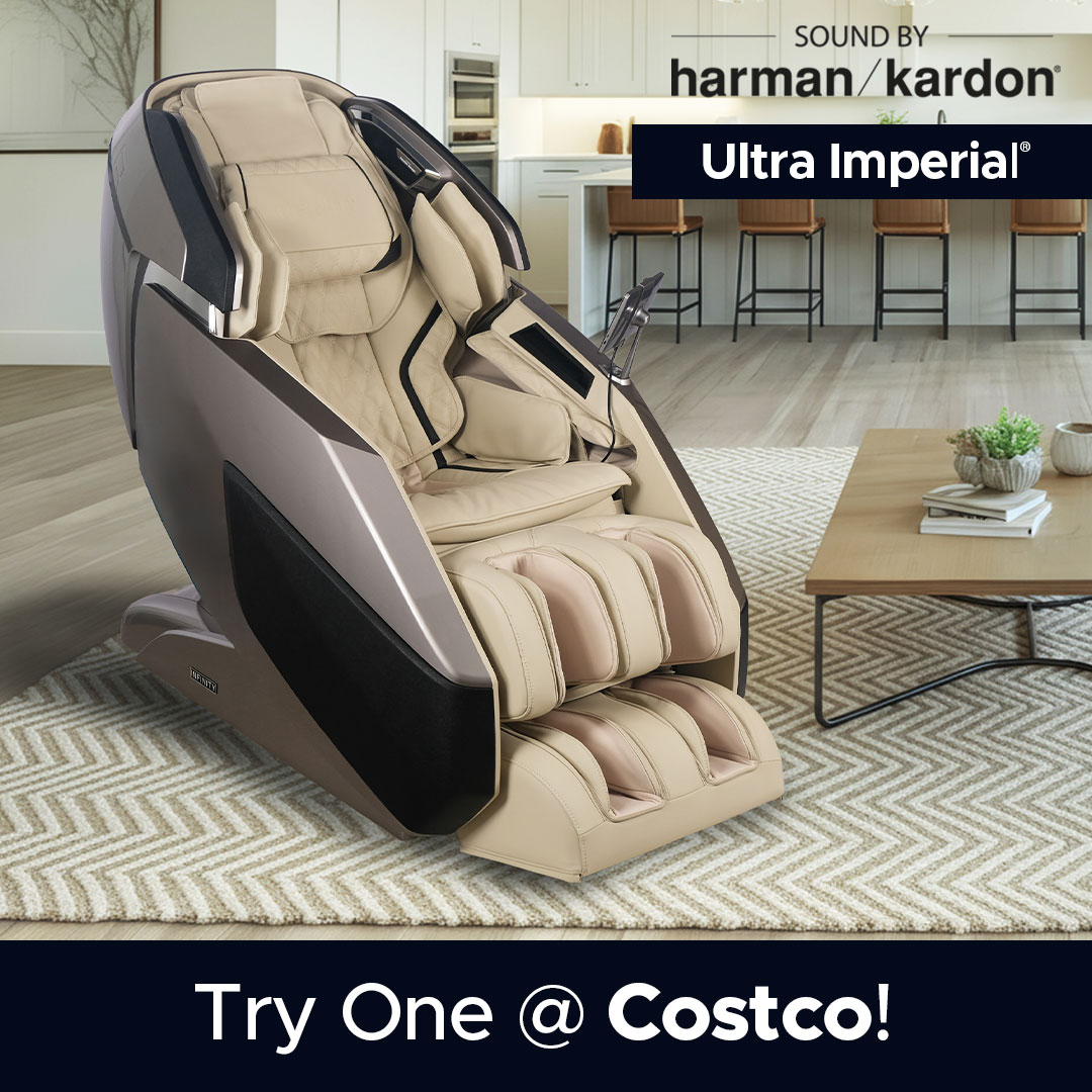 Never tried a massage chair before? Now’s your chance! 🌟 Visit Costco and experience the magic of an Infinity Massage Chair.

Find a Costco Roadshow near you: hubs.li/Q040VzFG0 
#MassageChairExperience #DiscoverInfinity #RelaxationRoom #Costco