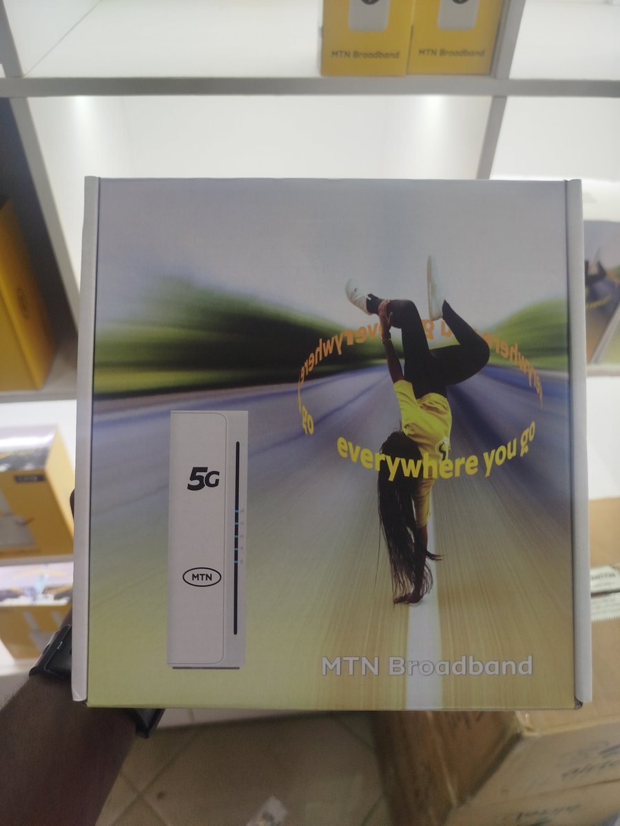 Submineng's tweet photo. Super Deal💥

MTN 5G Router

Buy once. Enjoy discounted data for life.

• It allows you to connect up to 32 devices and comes with a 120GB data bonus upon activation.

Price: ₦85,000

• Submine • https://t.co/XuNt6v4MCC