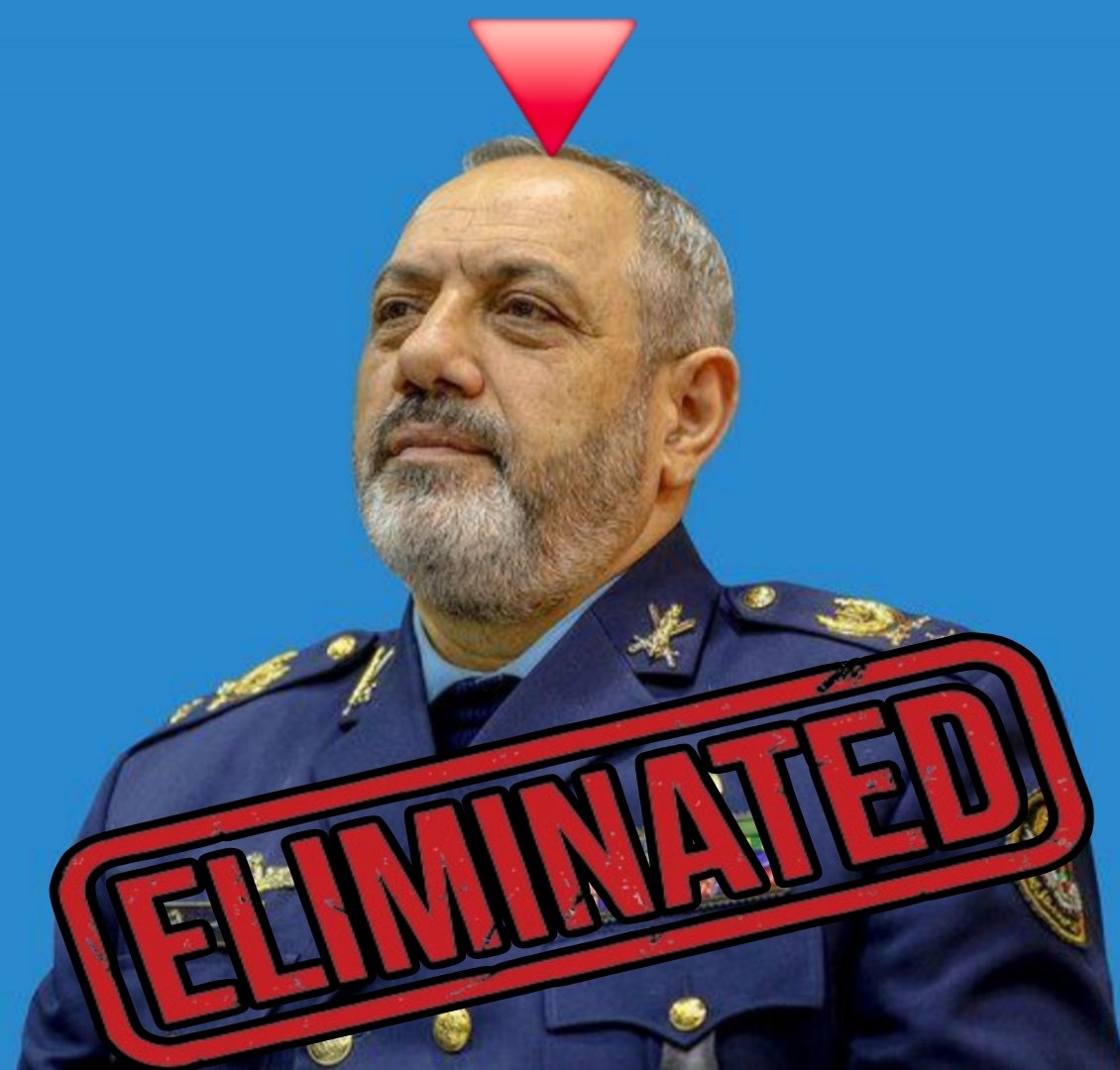 Brigadier General Aziz Nasirzadeh, the defense minister of Iran, stated two days ago: “Be careful, Israel! We’re stronger than you can imagine!”

Anyways, he’s now dead. 💥