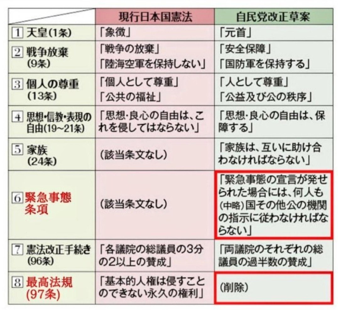 これで、どさくさに紛れて
緊急事態条項なんか発令されたら
私たちは、完全に詰みます。
小さくても愚直に、精一杯、憲法改正反対　と声を上げ続けなければ。
#憲法改正反対 
#憲法改正と緊急事態条項に絶対反対