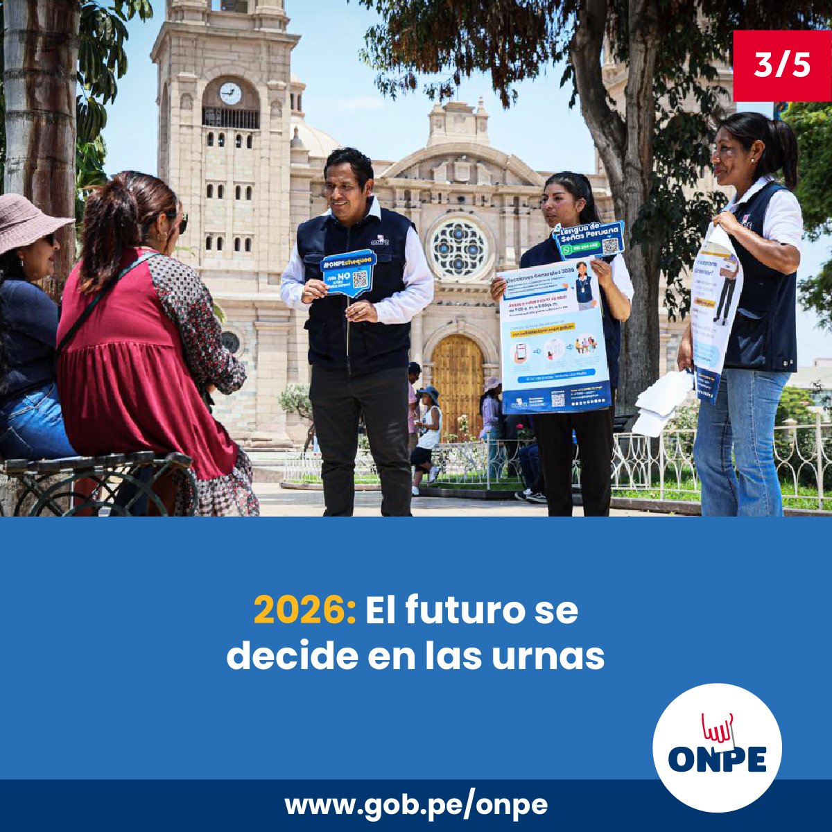 ONPE tweet media