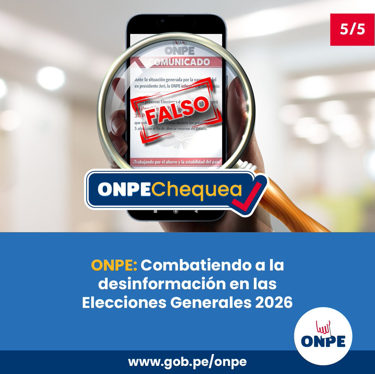 ONPE tweet media
