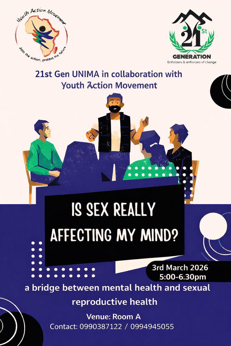 21st_Gen_'s tweet photo. Join us this Tuesday as we collaborate with Youth Action Movement and we discuss the question “Is sex really affecting my mind”. 

Hope to see you all there and make sure to bring a friend 🤍❤️💚 https://t.co/EeKSMesEk1