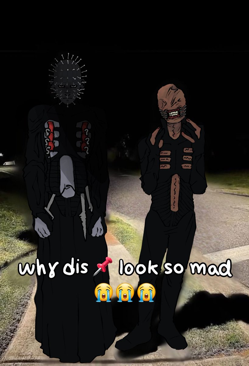 hellpriestex's tweet photo. why dis π look so mad πππ
β± #hellraiser #hellraiserfanart #pinhead #chatterer β± https://t.co/YuCX0aq7UI