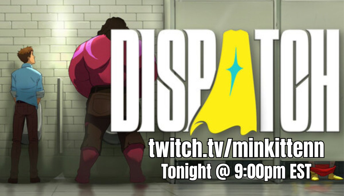 💜✨️ Tonight ✨️💜

We're back to finally finish Dispatch! Come hang out with me later 🥰

🐱 twitch.tv/minkittenn

#Dispatch #twitch #streamer #gamergirl #smallstreamer #twitchstreamer