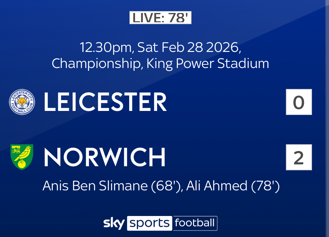 Leicester Fan Tv tweet media