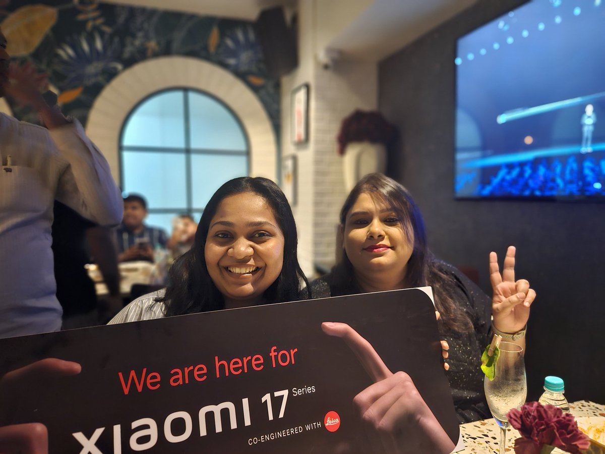 uvie08's tweet photo. Mind = blown! 🔥
Loving the first impressions of the #Xiaomi17Series  Continuous Zoom &amp; LOFIC look next level!  The Xiaomi 17 Ultra is a beast, and the #XiaomiPad8 is pure power.Let’s make #XiaomiFansCub trend
#XiaomiLaunch
@pixelwithme @ritij @xiaomiindia @s_anuj @sandeep9sarma https://t.co/bQLHjDkvs9