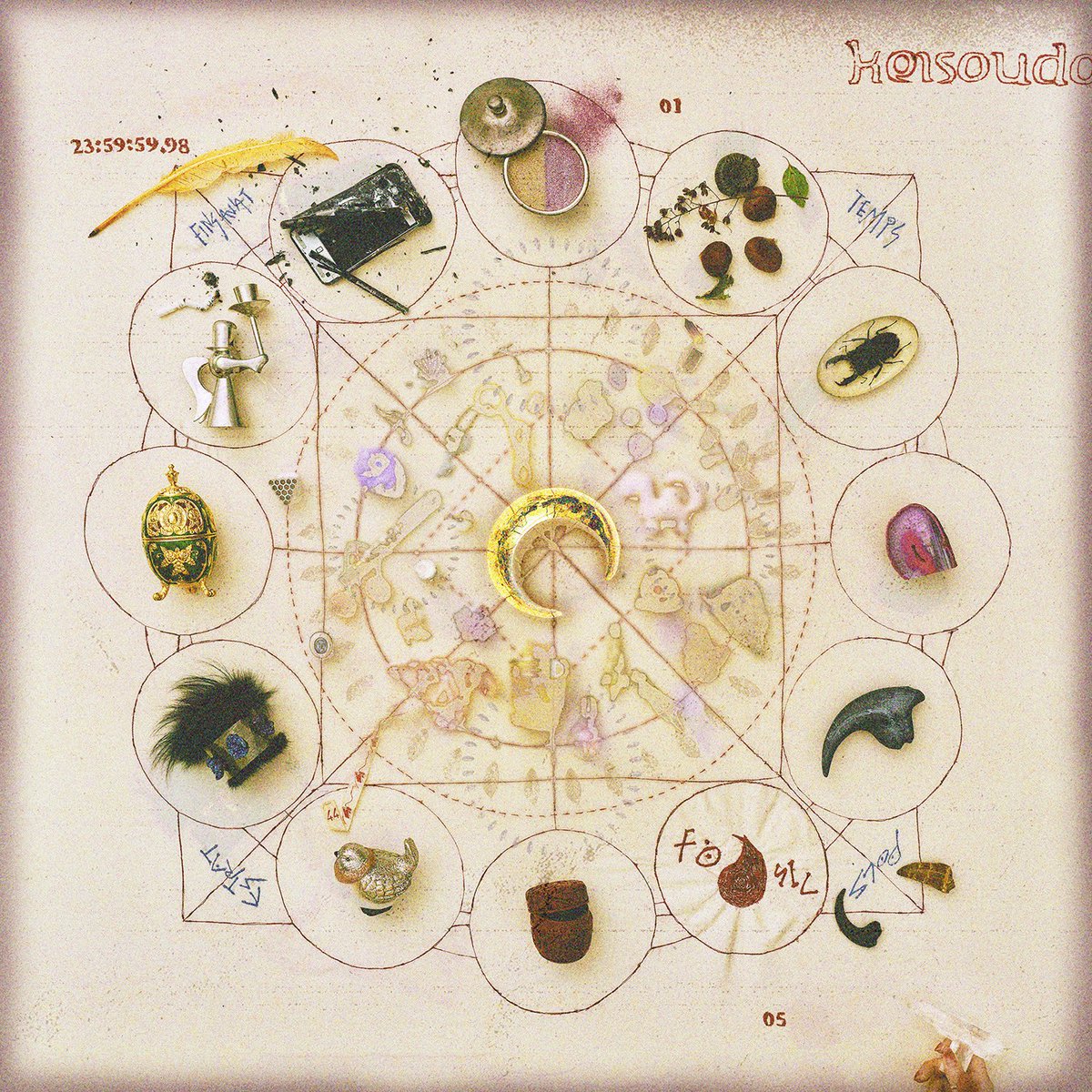 【アルバム曲順解禁】 3.25発売
ずっと真夜中でいいのに。
『形藻土』　　KEISOUDO

01. 地球存在しない説​
02. 間人間​
03. メディアノーチェ​
04. TAIDADA​
05. 蟹しゃぶふぁんく​
06. 微熱魔​
07. クリームで会いにいけますか (Disco Re-Edit)​
08. またね幻 (Live in Studio_80光年先の君へ)​
09.