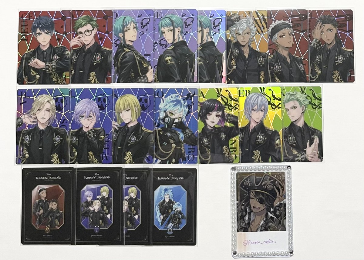 ツイステ 交換 オーロラカード ブレイジングジュエル ブレジュ 譲