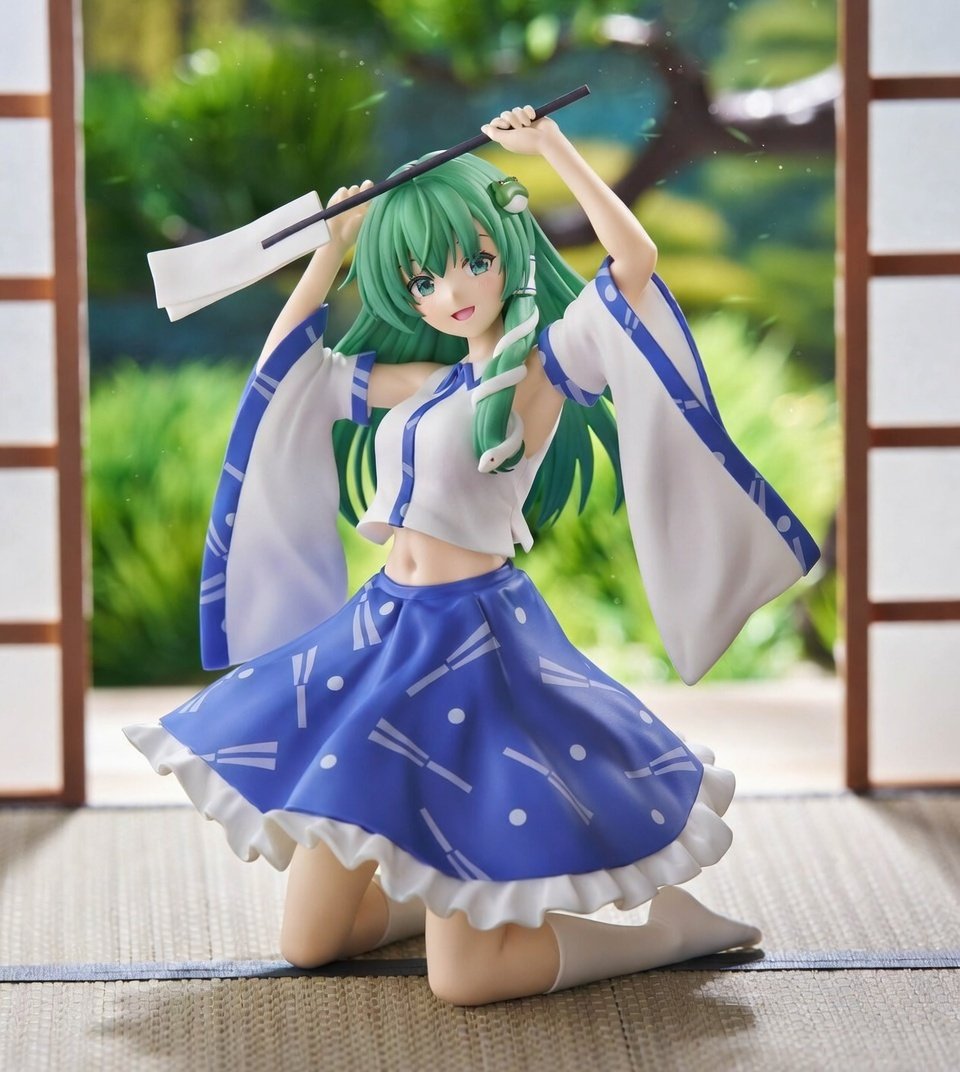 Figure size】約13cm 東方Project ぬーどるストッパーフィギュア―東風