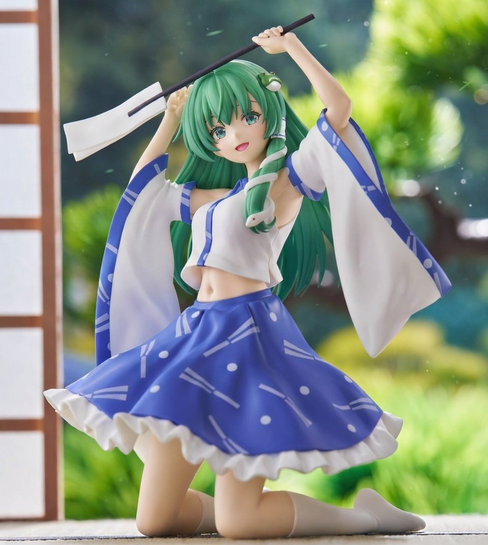Figure size】約13cm 東方Project ぬーどるストッパーフィギュア―東風