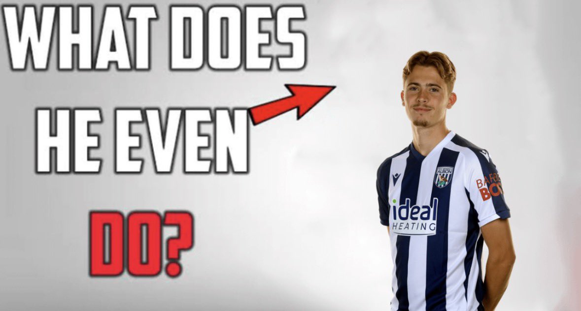 AlexWBA_'s tweet photo. @WBA @BarberbossUK Isaac Price threatens to play football 🫩 https://t.co/kXEpzRsSZL