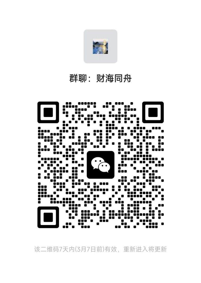 泛舟财海 tweet media