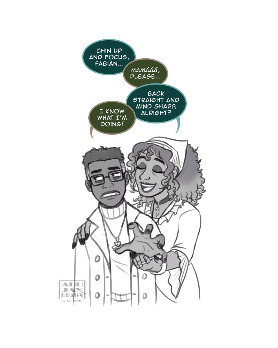 ahhjay_draws's tweet photo. Some OC art for BHM 🖤❤️💛💚
#Encanto #EncantoOC https://t.co/5tvl9lvCxO