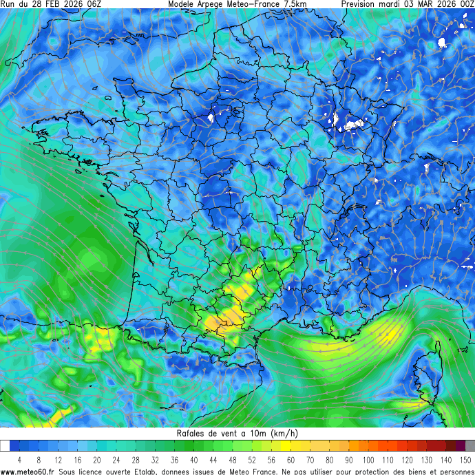 meteo60's tweet image. Le #vent d'autan va se renforcer en #Occitanie ce lundi, notamment entre la Montagne Noire, le Tarn et le Lauragais. Celui-ci devrait persister plusieurs jours sur ces secteurs. 
Cartes : meteo60.fr