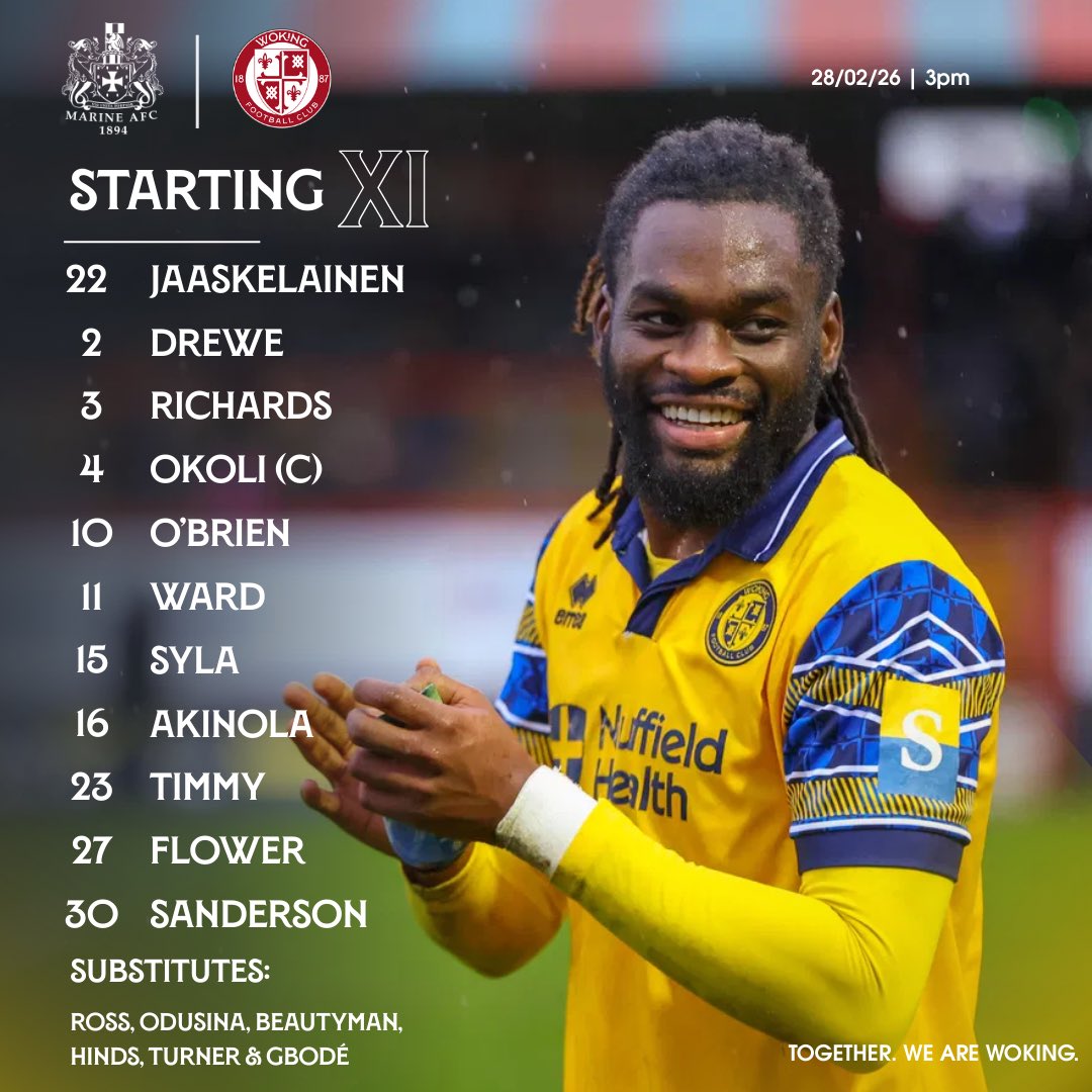 Woking Football Club tweet media