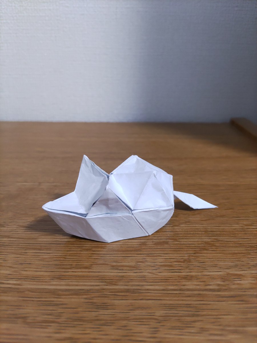 11da_origami's tweet photo. ネズミの折紙です https://t.co/o4mY5WYPeo
