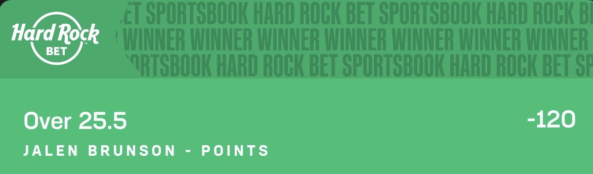 NBA BEST BET WINNER ✅

Jalen Brunson O25.5 PTS 💰
W/<a href="/JustLuckyPicks/">Just Lucky🍀</a> 

Lots of love once again and that love brought us a relatively sweat free cash! 

Let’s keep at it! 

❤️ if you tailed