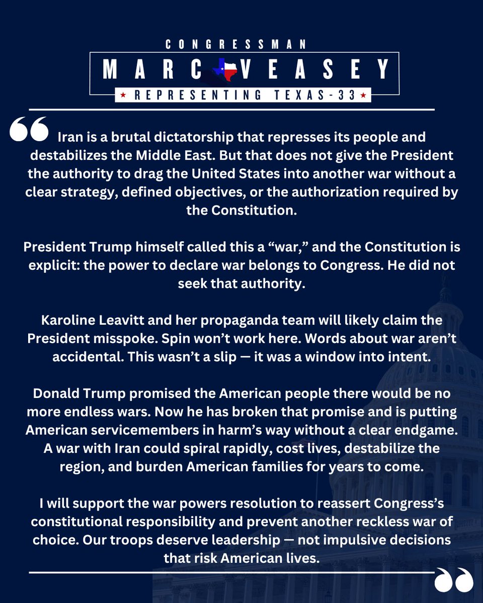 Rep. Marc Veasey tweet media