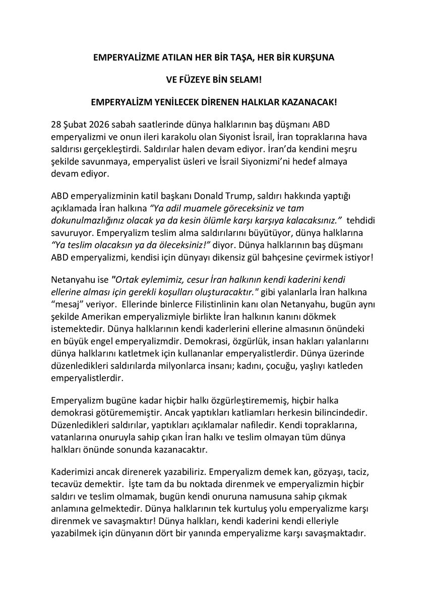 Temel Haklar Merkezi tweet media