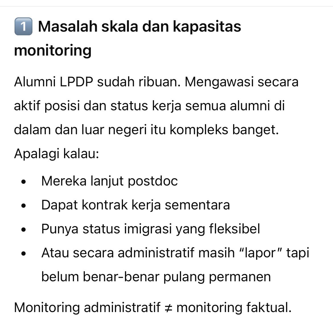 pipinsan2's tweet photo. @tjepicepi @usrgonebye @KemenperinRI @LPDP_RI Pernah nanya jg ke GPT, kurleb seperti ini @tjepicepi https://t.co/Xgnbq0Or2b