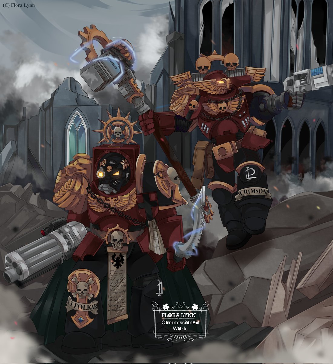 C0m for Eclipse
Two lads in the battlefield, chilling
#wh40k #warhammer40k
