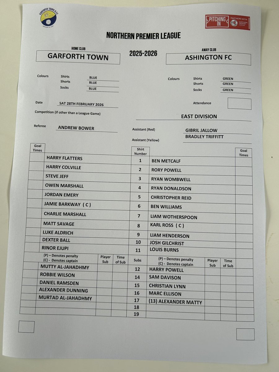 Ashington AFC tweet media
