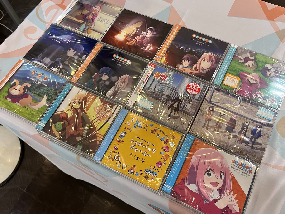 物販には #レイドバックジャーニー も並んでいます✌︎🏕️ #キミのね