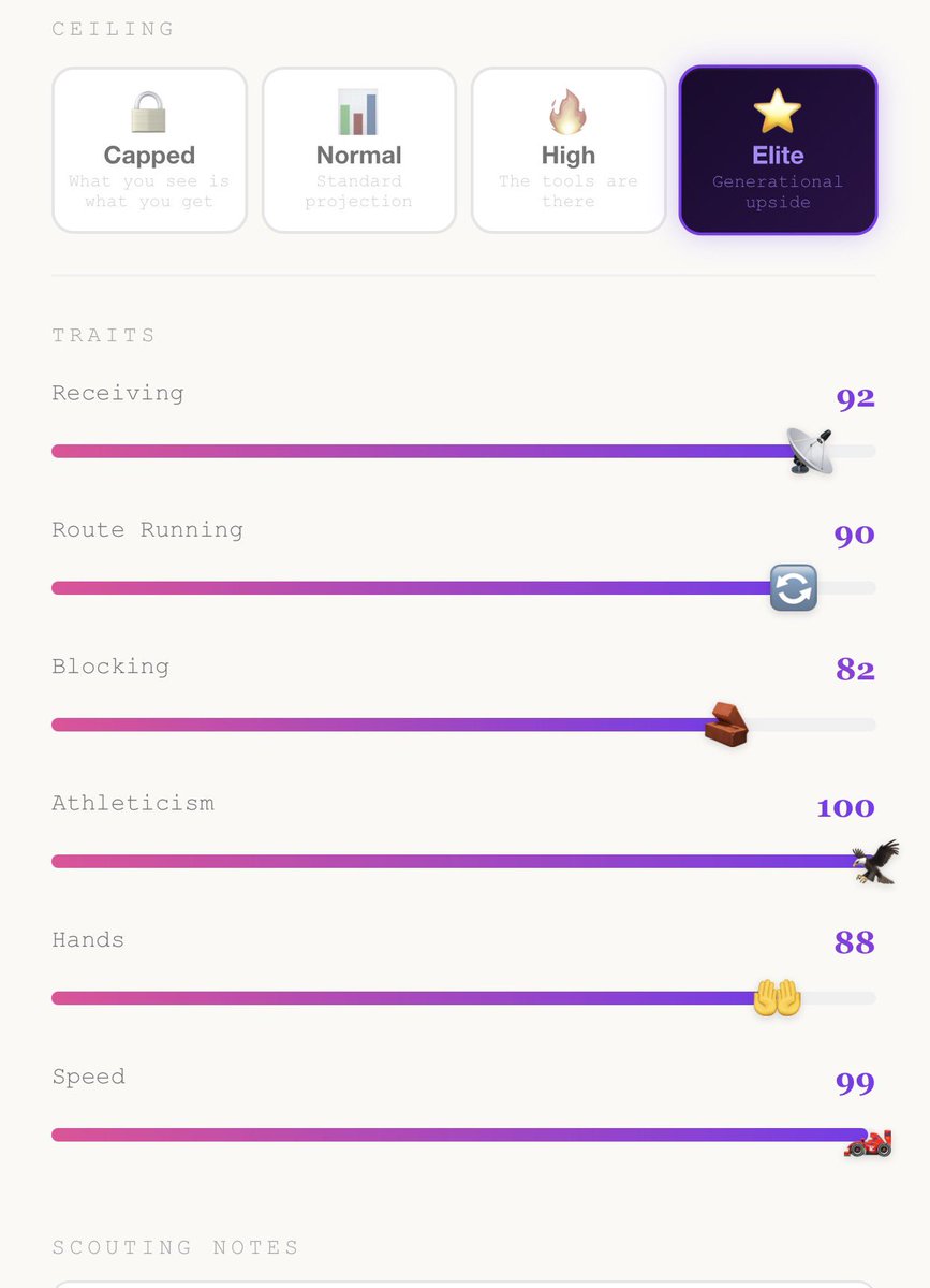 seabadger's tweet image. Pretty big days for Kenyon Sadiq and Eli Stowers at the combine yesterday… obviously