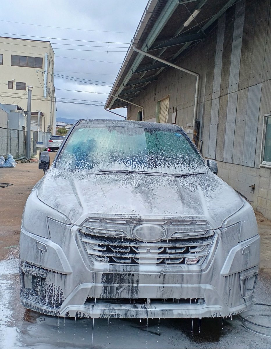#detailfactory
今日は3ph洗車と内側窓拭きお願いしました。汚いb.cピラーのパネル部分も綺麗にして頂きました😍
花粉も着きはじめてたので綺麗になって嬉しい💓
