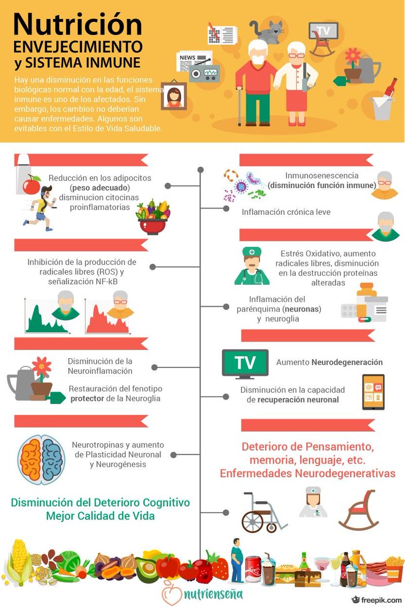 Nutrición y envejecimiento