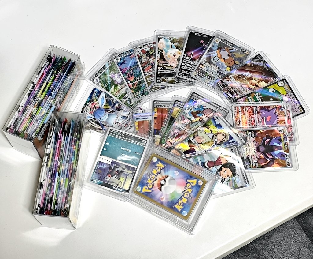 ポケカ鬱袋も作ってみた🥹❗ PSA10、シングルカード、未開封パック